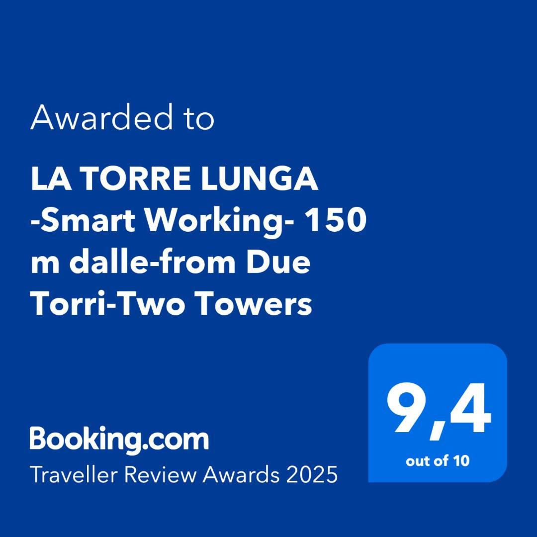La Torre Lunga -Smart Working- 150 M Dalle-From Due Torri-Two Towers Bolonya Dış mekan fotoğraf